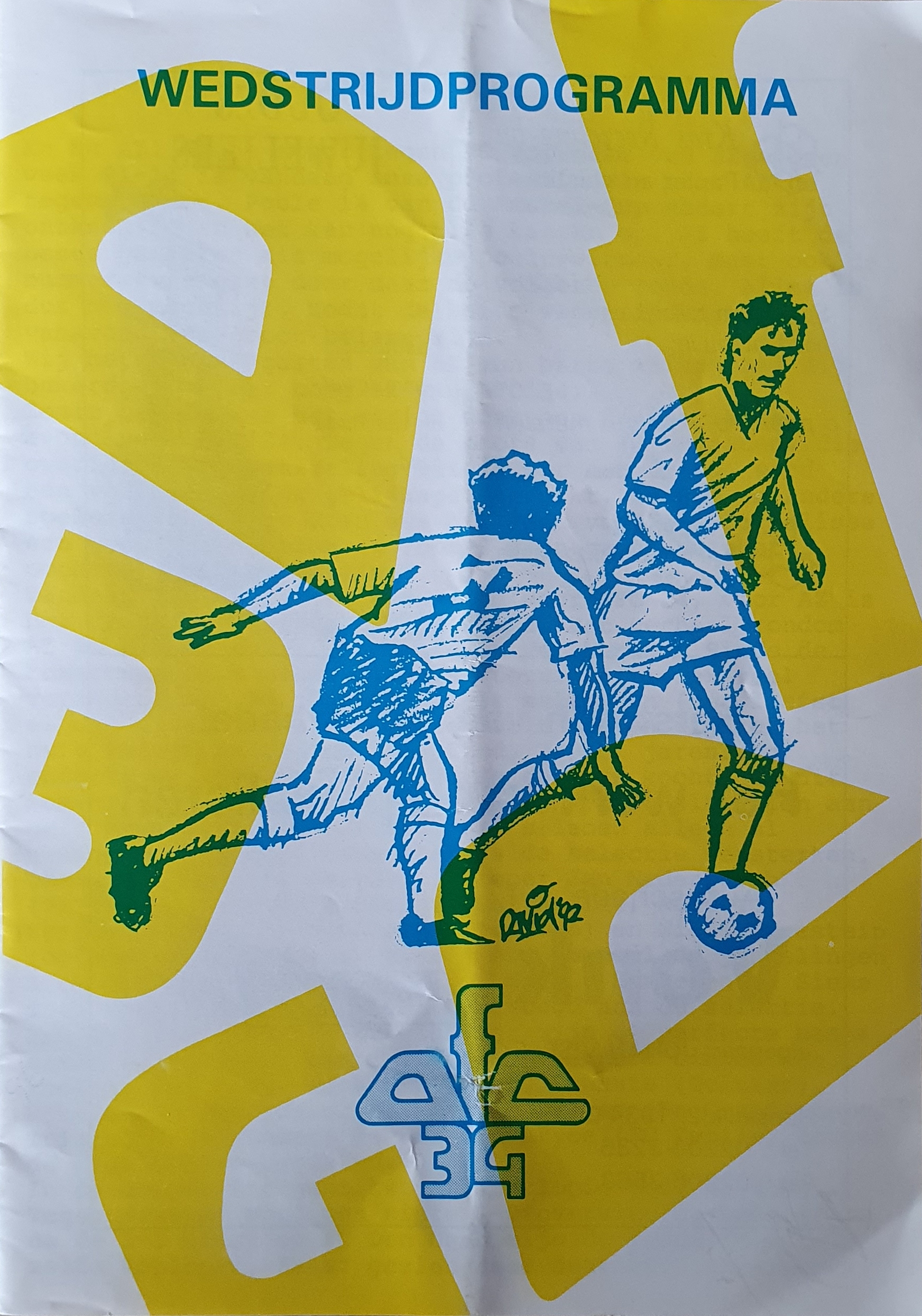 AZ Programma 30-aug-1995 AFC-34 uit beker